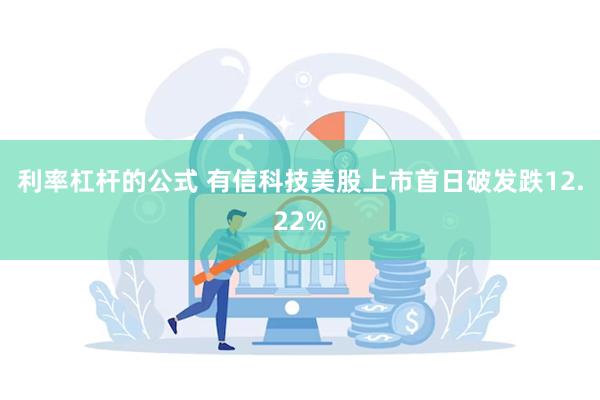 利率杠杆的公式 有信科技美股上市首日破发跌12.22%